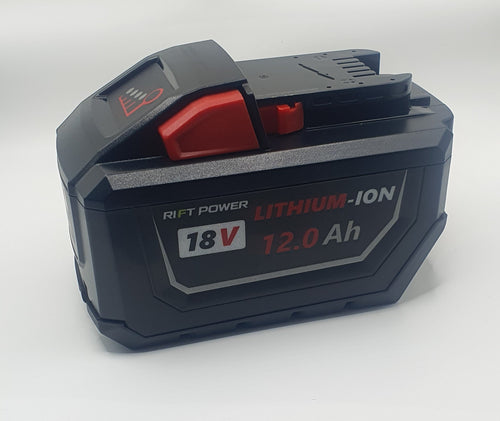Milwaukee AFM 18V 12Ah Li - ion Cordless Battery M18FB12 - RIFT POWER CO