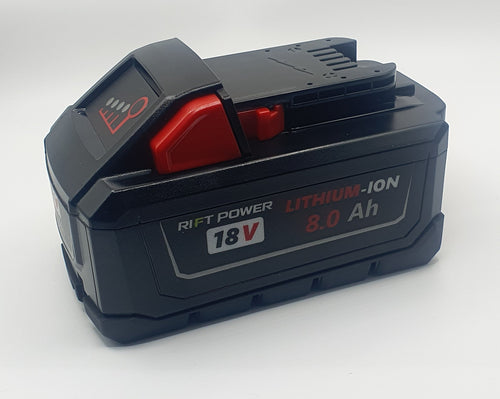 Milwaukee AFM 18V 8.0Ah Li - ion Cordless Battery M18FB8 - RIFT POWER CO