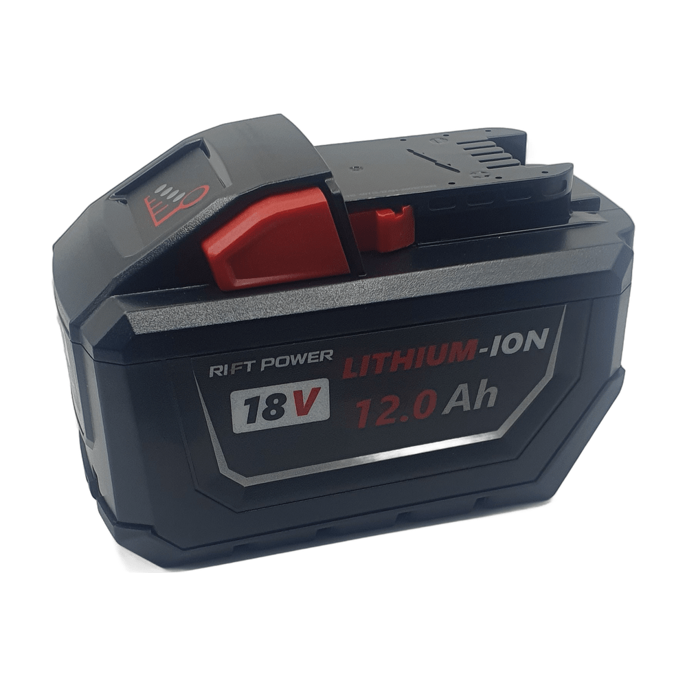 RIFT AFM 18V 12Ah Li-ion Cordless Battery M18FB12 SUIT MILWAUKEE - RIFT POWER CO