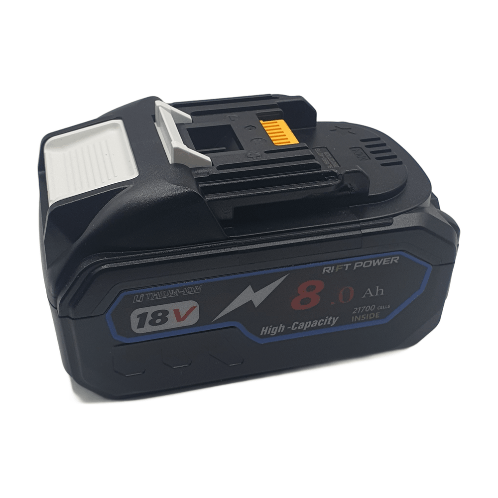 RIFT AFM BL1880B PRO 18V 8.0Ah Li-ion Cordless Battery SUIT MAKITA - RIFT POWER CO