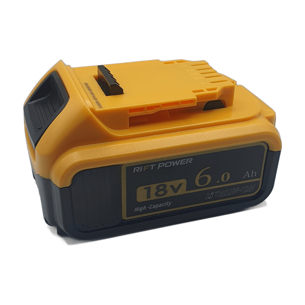 RIFT AFM DCB206 18V 6.0Ah XR Li-Ion Cordless Battery SUIT DEWALT - RIFT POWER CO